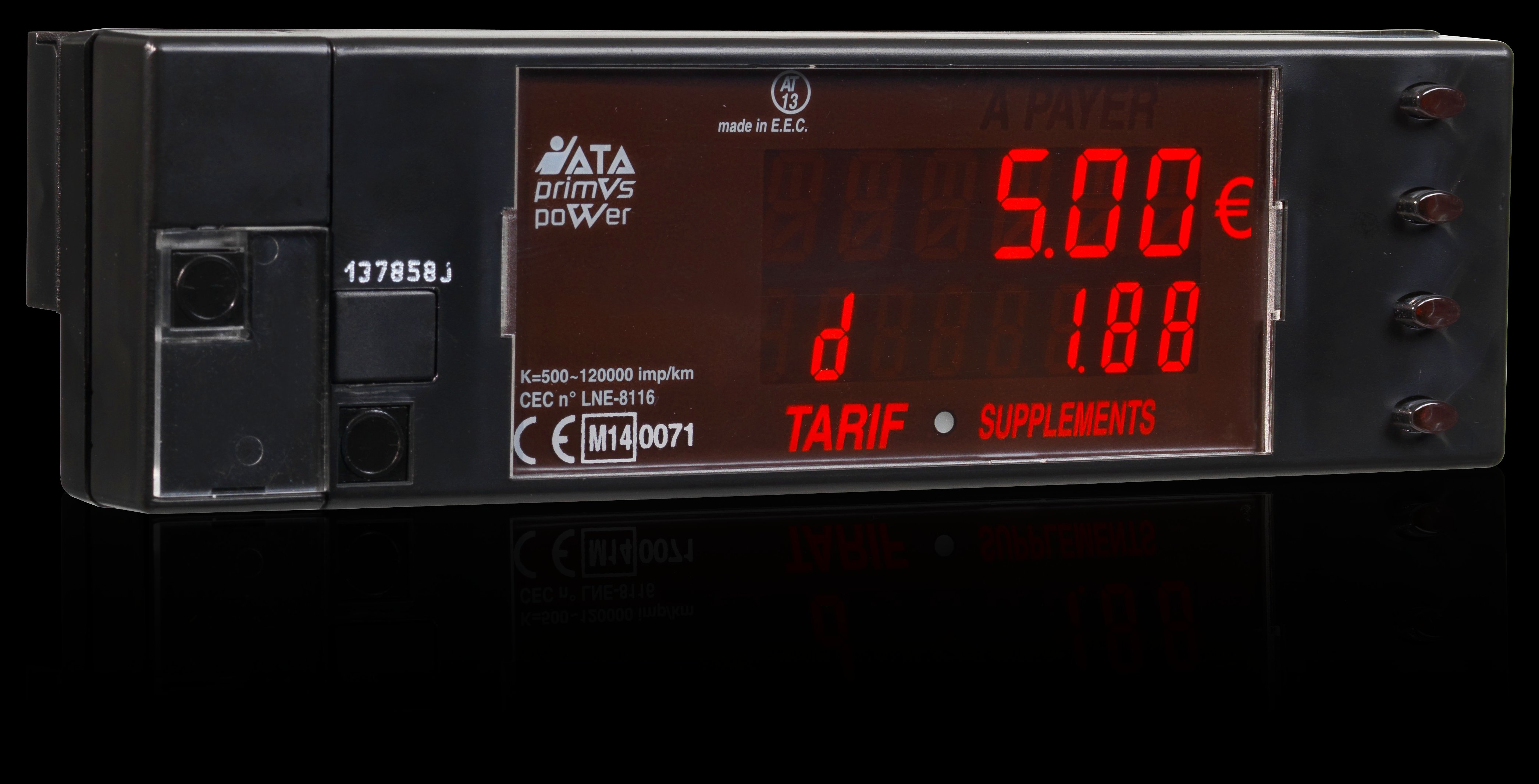 ATA GLEIKE Classic Dashboard Taximeter