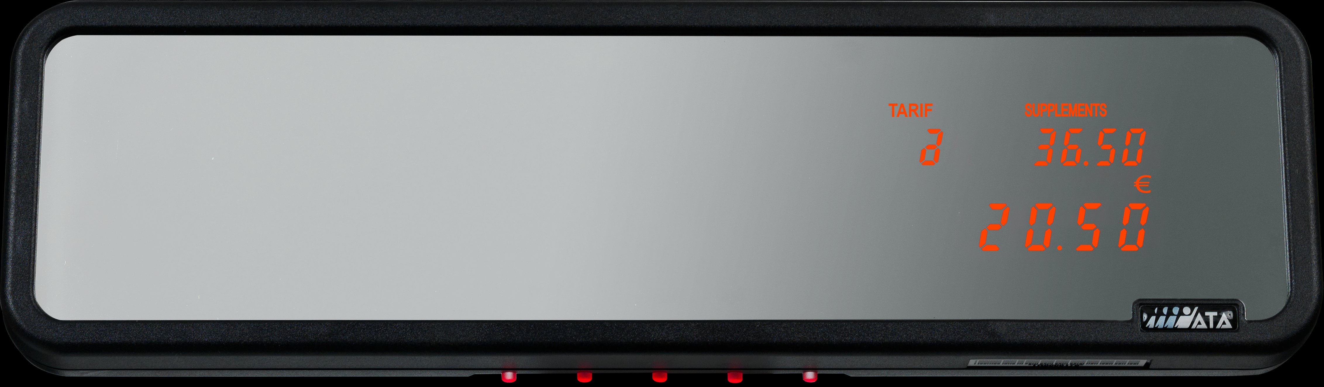 PRIMUS MIRROR 5-Button ATA Taximeter